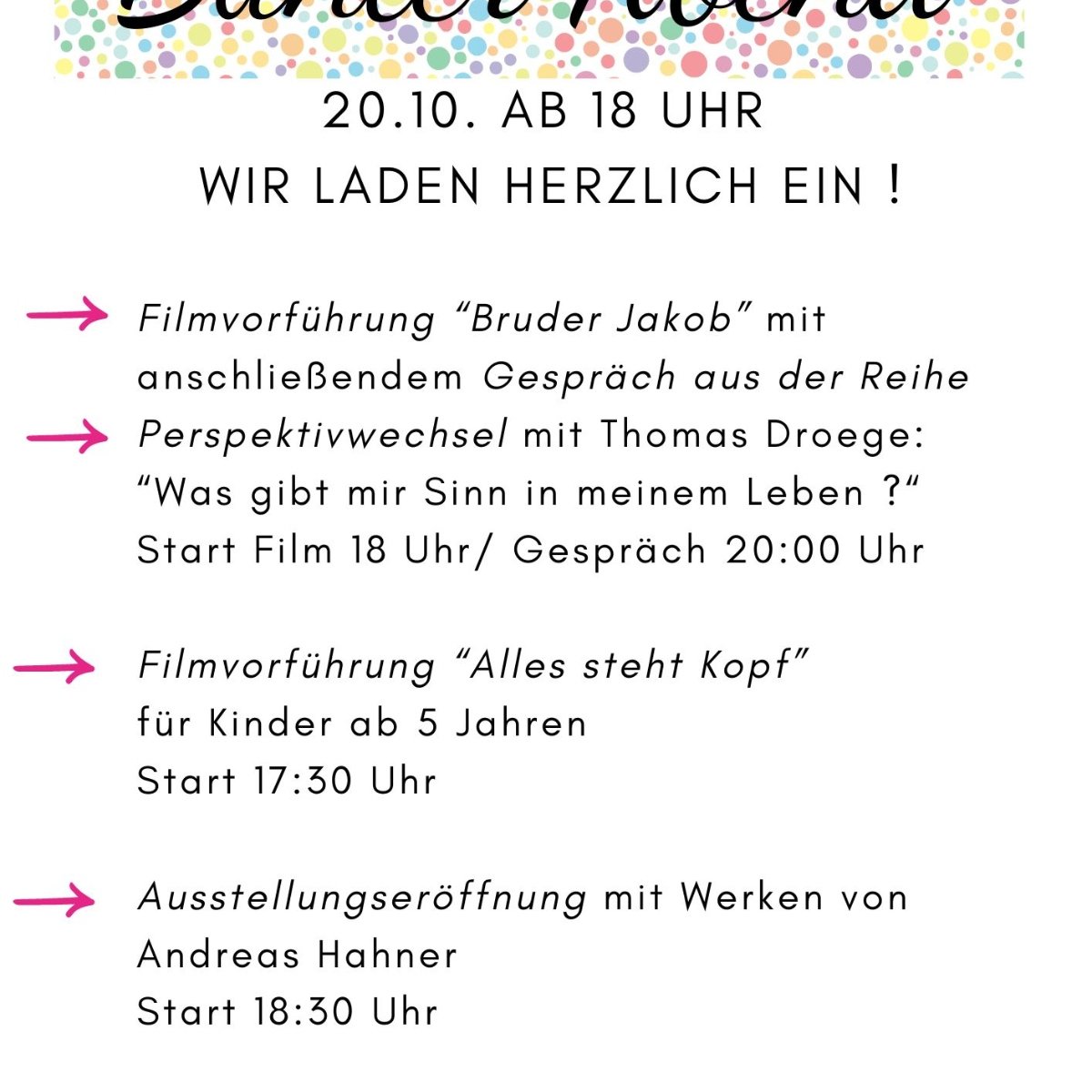 Bunter Abend